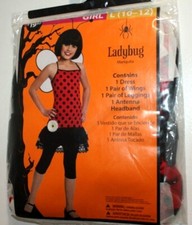 LADYBUG HALLOWEEN COSTUME CHILD GIRLS LARGE 10-12 