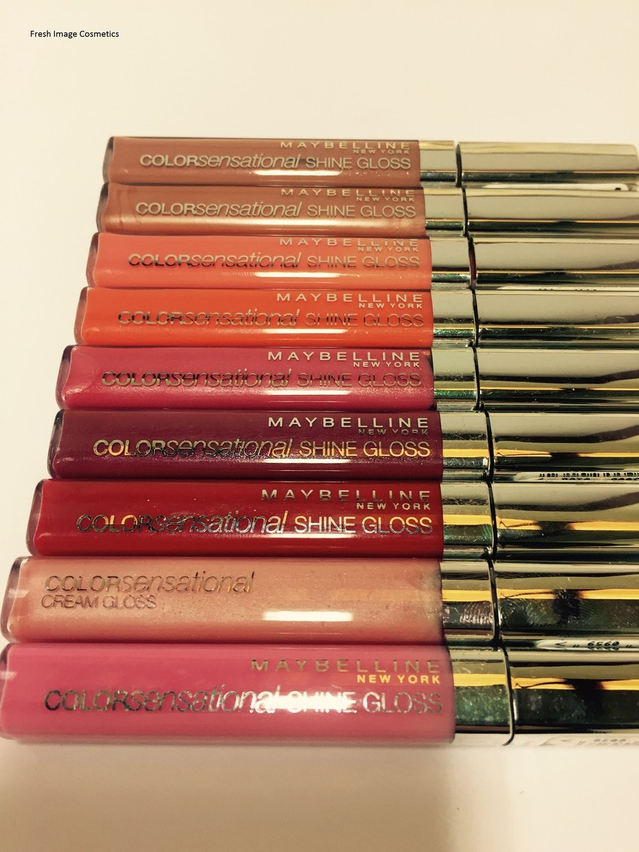Maybelline Colorsensational Brillant à Lèvres Séduisant Gloss – Teinte Assortie 11,3 Ml