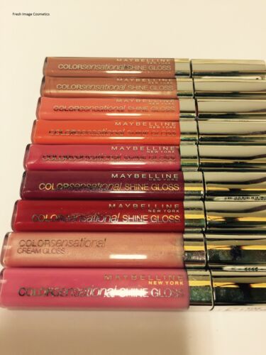 Maybelline Color Sensational Creme Lip Gloss - Choose Your Shade - Picture 1 of 6