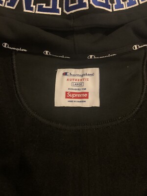 Supreme Champion Arc logo zip up sweat black. brand new | eBay