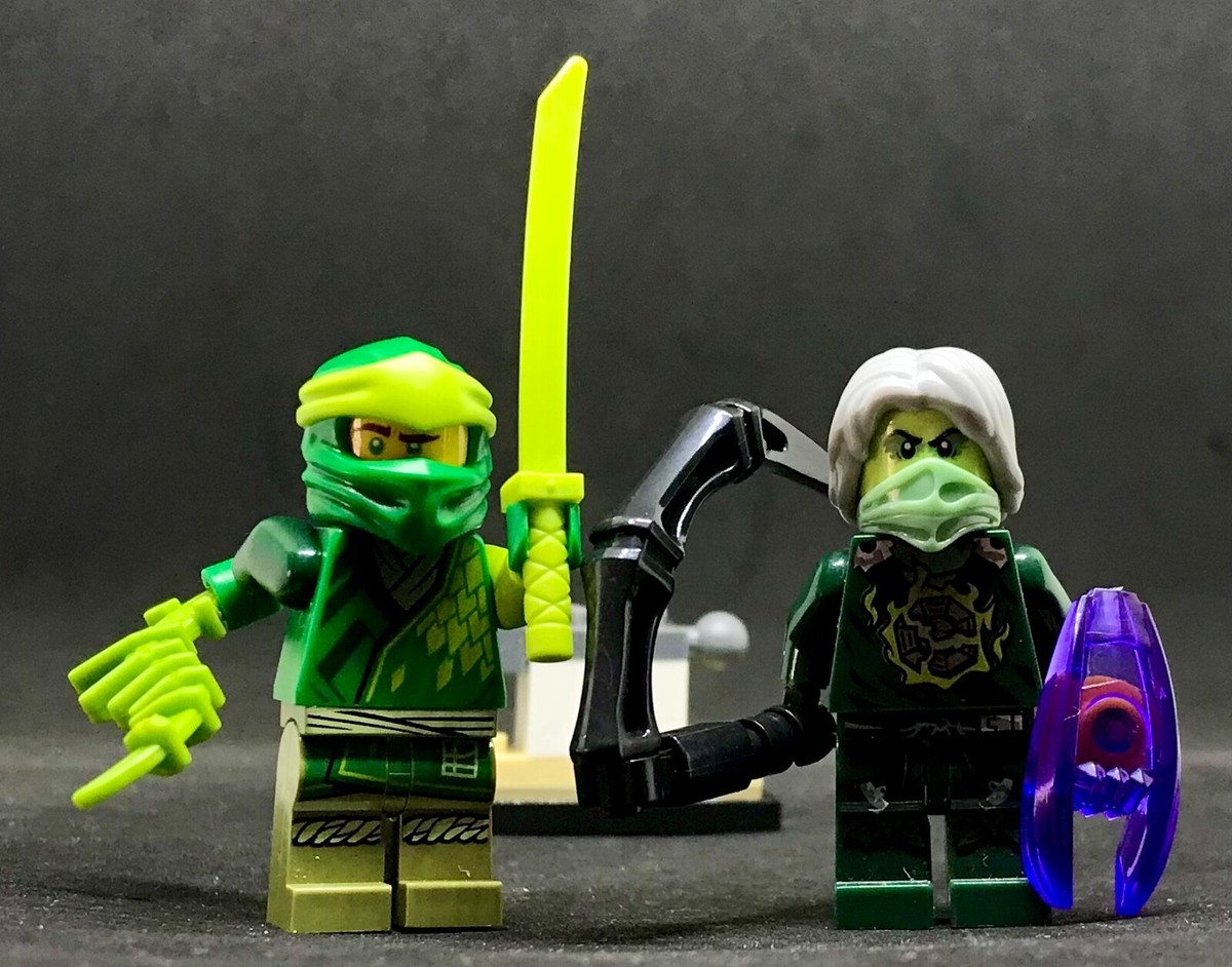 NINJAGO GENUINE NINJA LLOYD LEGACY © LEGO + MORRO GREEN EVIL