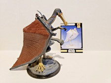Utapaun on Dactillion - BOUNTY HUNTERS, Star Wars Miniatures. W/Card