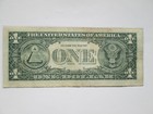 LOT of TWO Fancy Serial Number  $1 Bill  Low Note 4 Leading Zero + BONUS BILL — photo 2