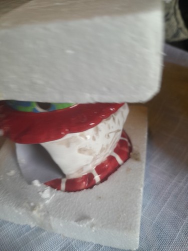 Patches The Snowman Wax Warmer New In Opened Box Red And White Really Cute - Picture 5 of 7