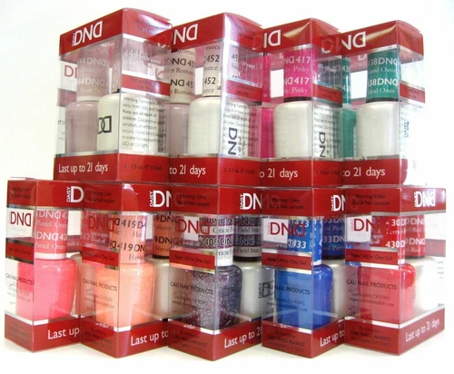 DND Gel Polish Duo Gel & Polish Set #401 - 645 LED/UV .5 oz 15 ml - Pick Any