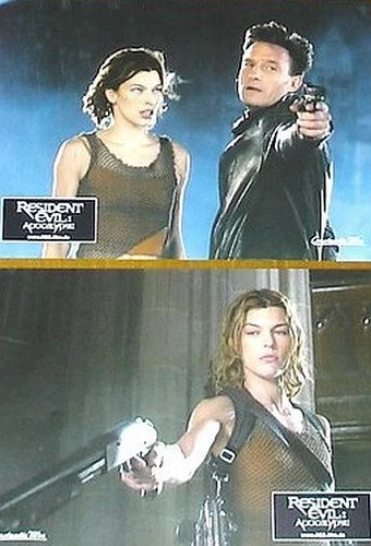 RESIDENT EVIL - Apocalypse - Lobby Cards Set + HUGE Cards! - Milla Jovovich