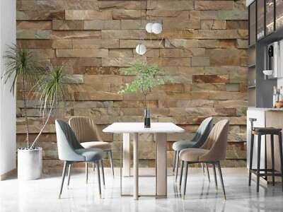 3D Rock Textur Tapete Wandbild Ablösbar Selbstklebend 675