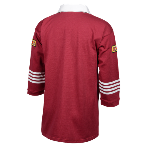 NRL Retro Heritage Jersey - QLD Maroons 1991 - State of Origin - Queensland - Foto 2 di 3
