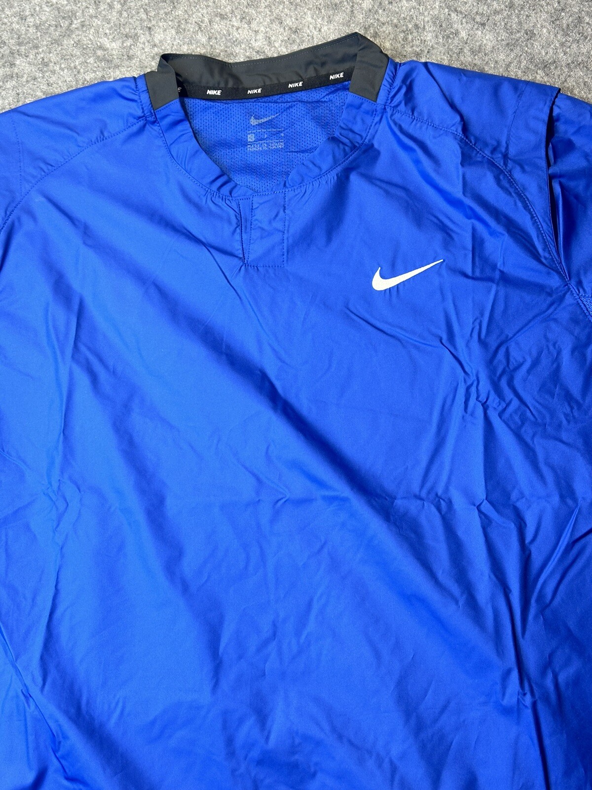 SACAI X NIKE Nike Softball Pullover Impermeabile Blu AV6696 493 Donna Taglia Large NUOVO