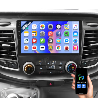 Für 1 Din Ford Transit Custom 2018-2023 Autoradio Android 15 GPS NAVI WiFi RDS