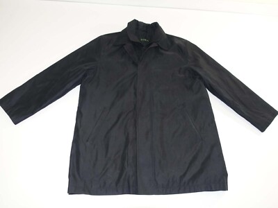 Lauren Ralph Lauren Men's Coat Size 46 Regular Black Gray Removable Warmer 46R