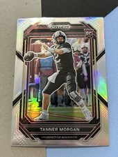 2023 Panini Prizm Draft Picks - Silver Prizm #113 Tanner Morgan (RC) Minnesota