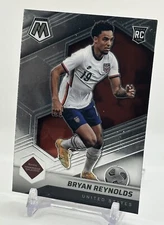 2021-22 Panini Mosaic FIFA Road To World Cup Bryan Reynolds RC #101 USA       