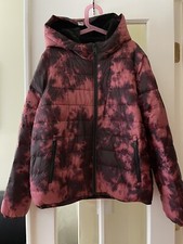 NWOT Abercrombie Kids boys faux fur lining jacket hooded, size 13/14