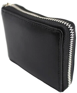 RFID Sécurité doublé Zip-Around cuir Portefeuille Cérame à grains entiers Cache cuir. 11011