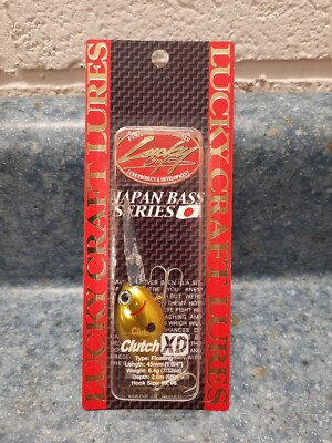 Lucky Craft Clutch XD Crankbait     1 3/4'' 7/32oz Super Rare!! Luckycraft Clutch