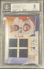 BGS 8 2009-10 UD THE CUP JOHN TAVARES FOUNDATIONS JERSEY AUTOGRAPH #5/10