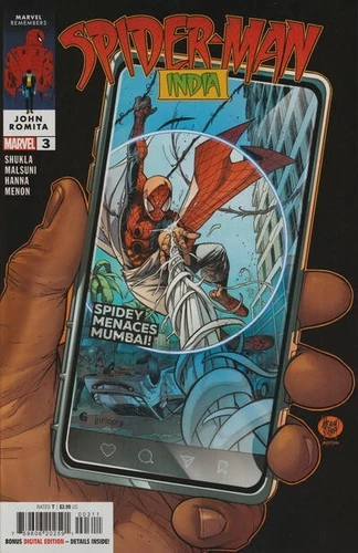 Spider-Man: India (2nd Series) #3 NM 9.4 2023  Adam Kubert Cover