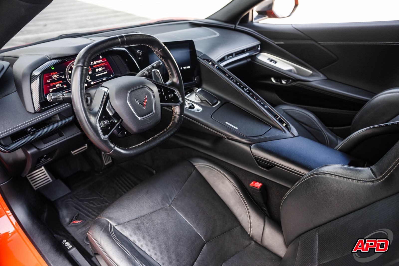 2020 Orange Chevrolet Corvette Stingray  | C8 Corvette Photo 2
