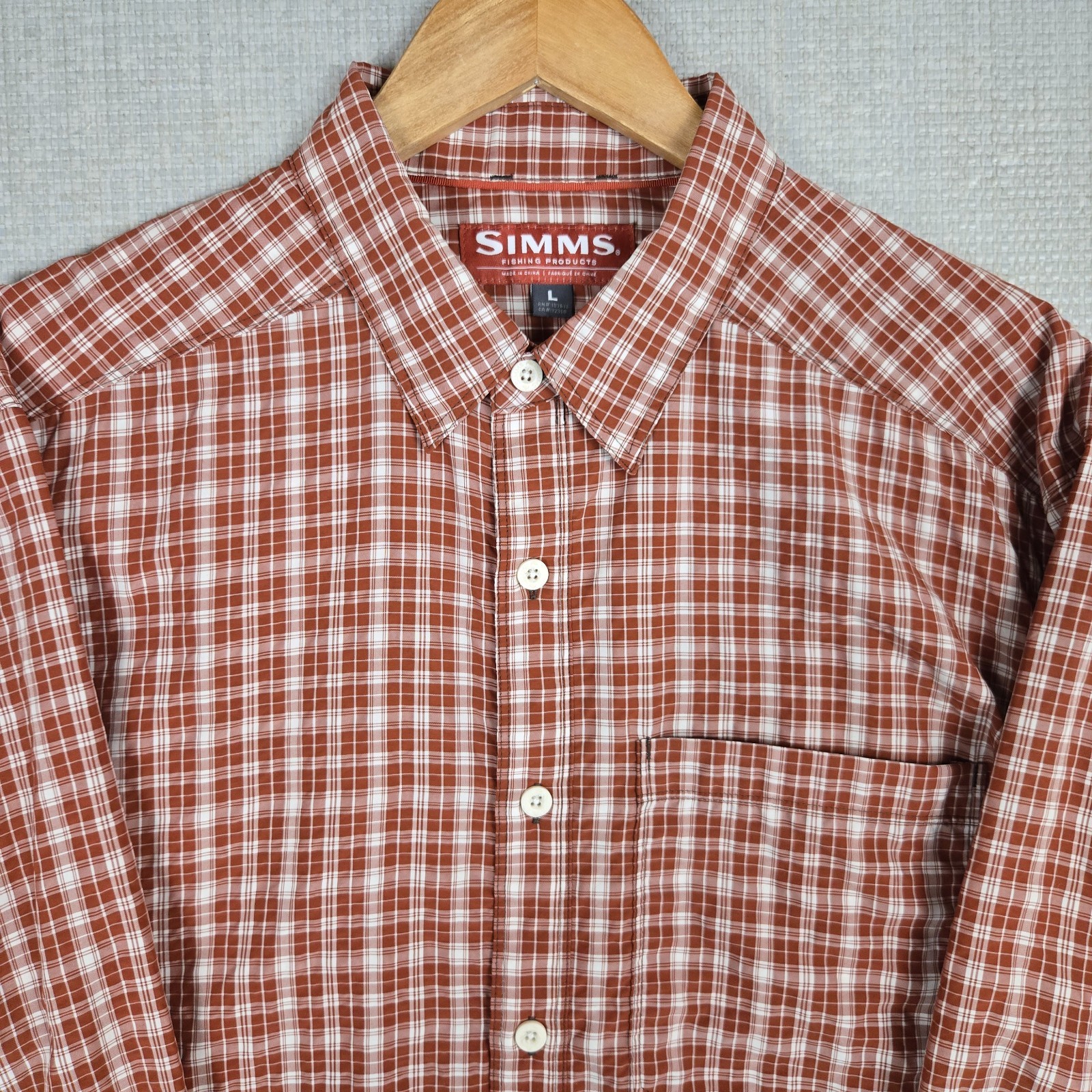 SIMMS Mens Performance Lightweight Nylon/Poly But… - image 1