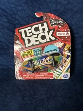 tech deck steeze series grizzly brand fingerboard/skateboars collector
