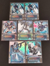 Gundam 0083 Card Builder Holo 7 Card Lot RX-78 GP01 GP03 Bandai Arcade eb301