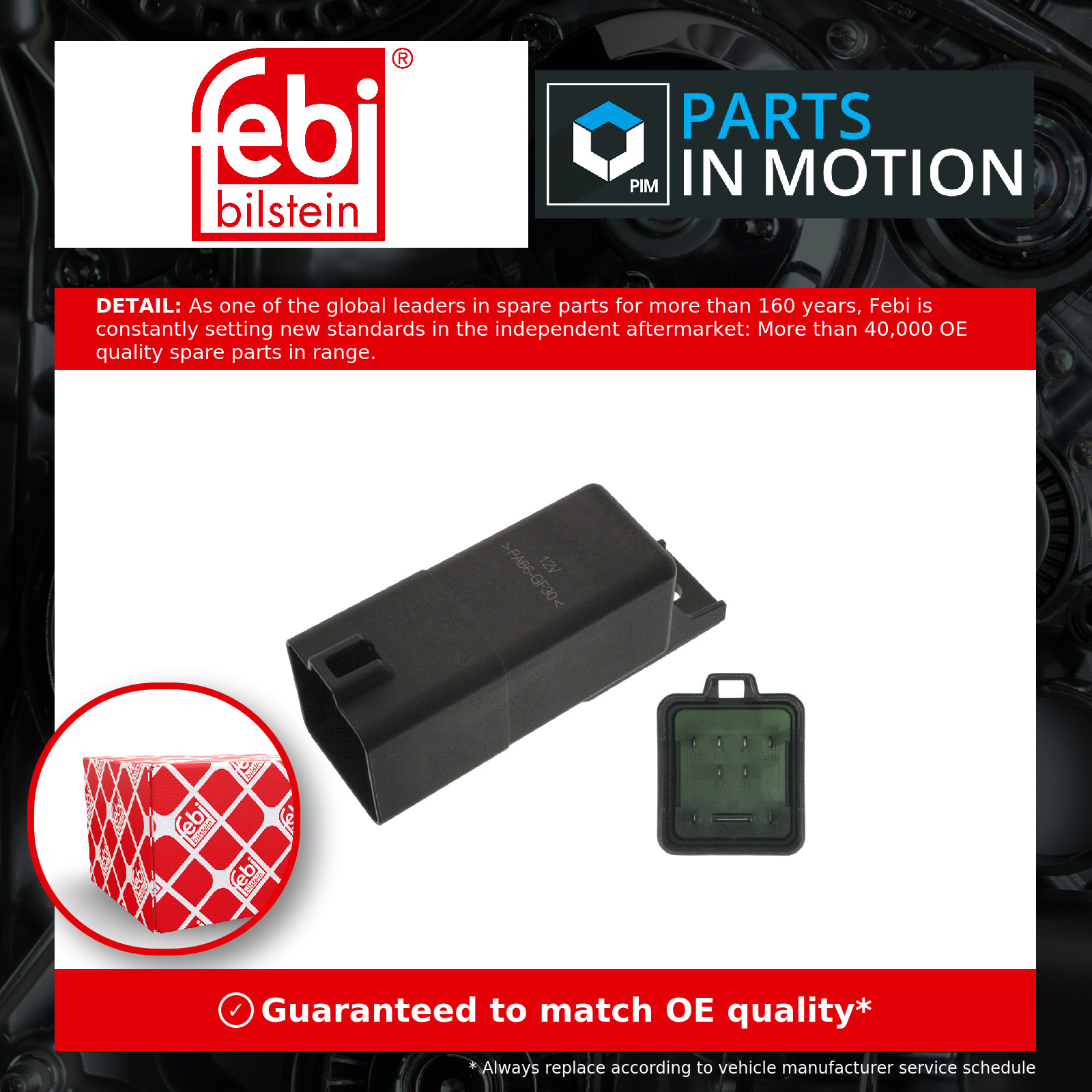 ✅Fits FEBI 100658 PREHEATING RELAY ⭐UK Seller⭐ - Image 28