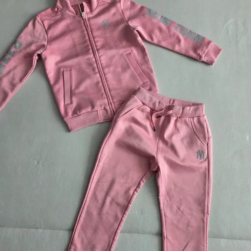 MLB Kids Girls 110 Fleece Training Set Pink Comfortable