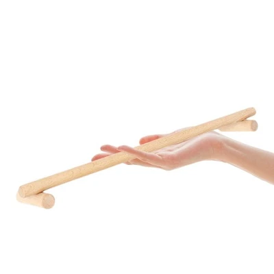 Range Serviette Salle De Bain Porte Bois Porte-serviette Porte-serviettes En - Photo 1/4