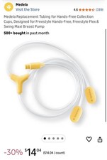 Medela Hands-Free Collection Cups and Replacement Tubing