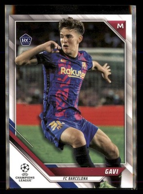 2021-22 Topps UEFA Champions League 1st Edition #50 Gavi Rookie soc2