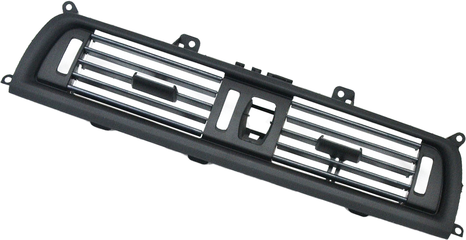 LUKYUCHA Front Center Dash Air Vent Grille – Fits BMW F10/F11 520i 528i 535i, 64229166885, Black