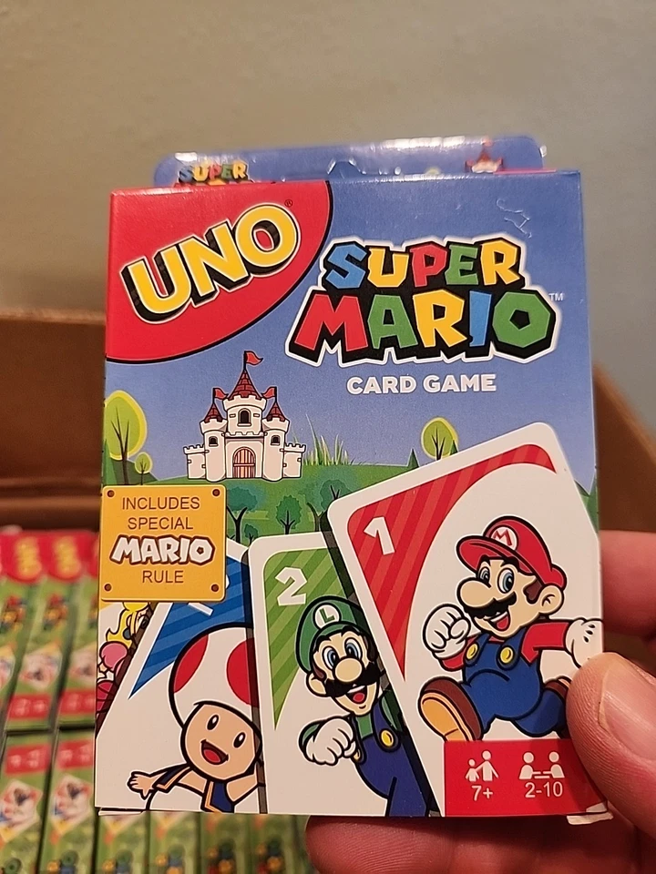 1 Case 150 Decks UNO Card Game: Super Mario Bros (Nintendo Card) Game Ages 7+ - Image 3 of 4