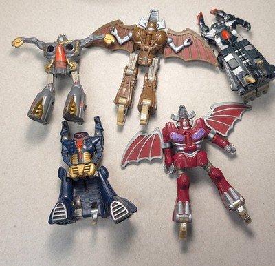 BANDAI 1986 MACHINE ROBO MRG DEVIL SATAN 6  GOBOTS TRANSFORMERS Incomplete