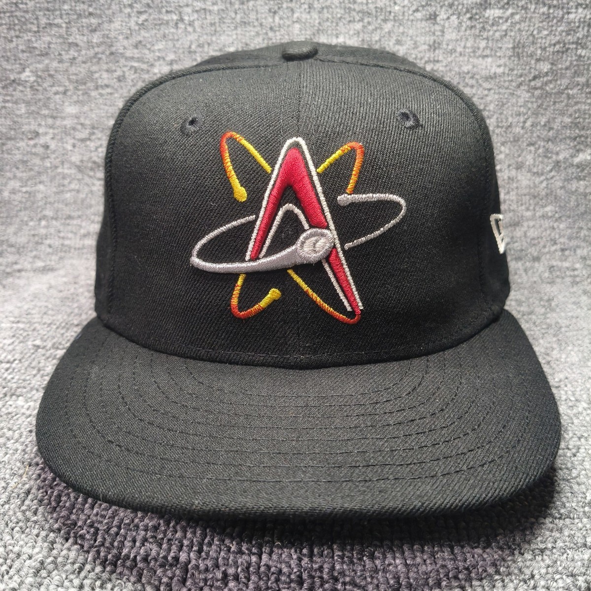 New Era Albuquerque Isotopes 59FIFTY Fitted Black 6 3 4 Hat