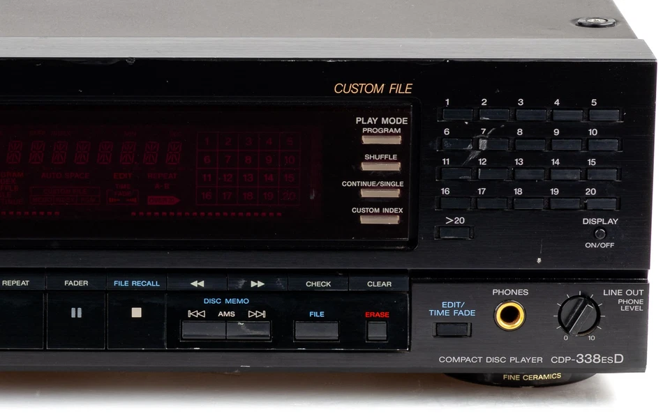 Sony CDP-338ESD CD Player / KSS-151A / gewartet 1 Jahr Garantie #1 - Bild 3 von 4