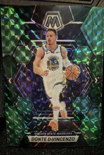 2022-23 Panini Mosaic - Donte DiVincenzo #111 Choice Fusion Green Prizm /21