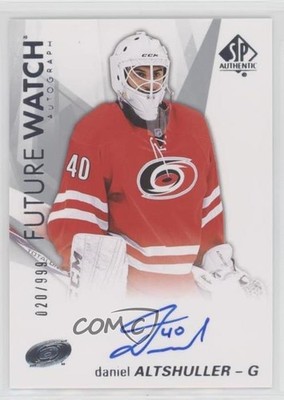 2016 SP Authentic Future Watch 20/999 Daniel Altshuller #144 Rookie Auto RC 0ll