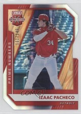 2021 Panini Elite Extra Edition Prime Numbers B Die-Cut /149 Izaac Pacheco 1u6