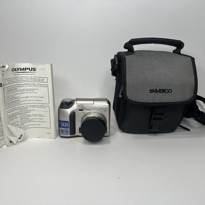 Olympus Camedia C-720 Ultra Zoom Digital Camera Tested & Working W/Case& Manual