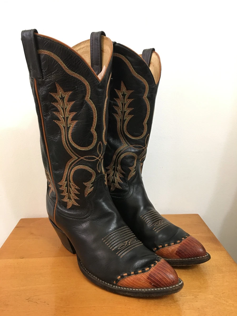 Botte de lama tony noire - France