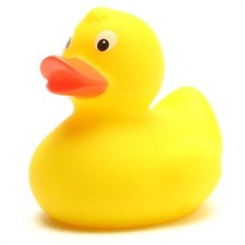 Badeente Malina 8,5 cm Quietscheente Quietscheentchen Gummiente Plastikente Ente
