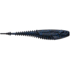Lot of (4) Pks. Rapala Crush City 4.25" 6 in pack Freeloader Black Blue Flake