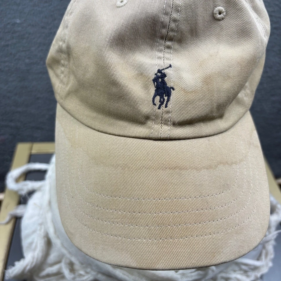 Gorra de béisbol Polo Ralph Lauren bronceada bordada con logotipo de pony sombrero para hombre talla única Foto 2 de 4