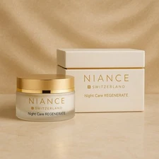 Niance Switzerland Night Care Regenerate Anti-Aging Cream With Glacier Complex