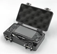 PSP 2000 3000 Protective Carrying Case -Holds 4 Games, USB Cable, 5 Memory Cards