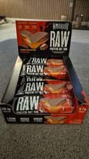 Warrior RAW Protein Oat Bar Peanut Butter Cup Box of 10 BBE May 2027