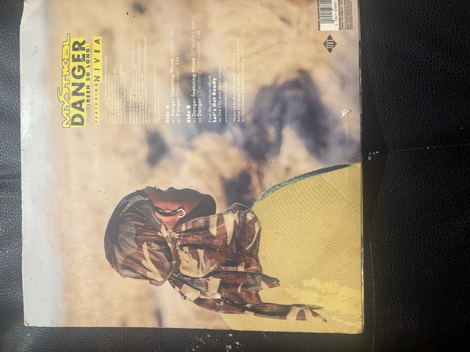 MYSTIKAL Nivea LP Vinyl Danger RECORD NO LIMIT RAP RARE Hip Hop In Shrink Y2K Foto 3 de 4