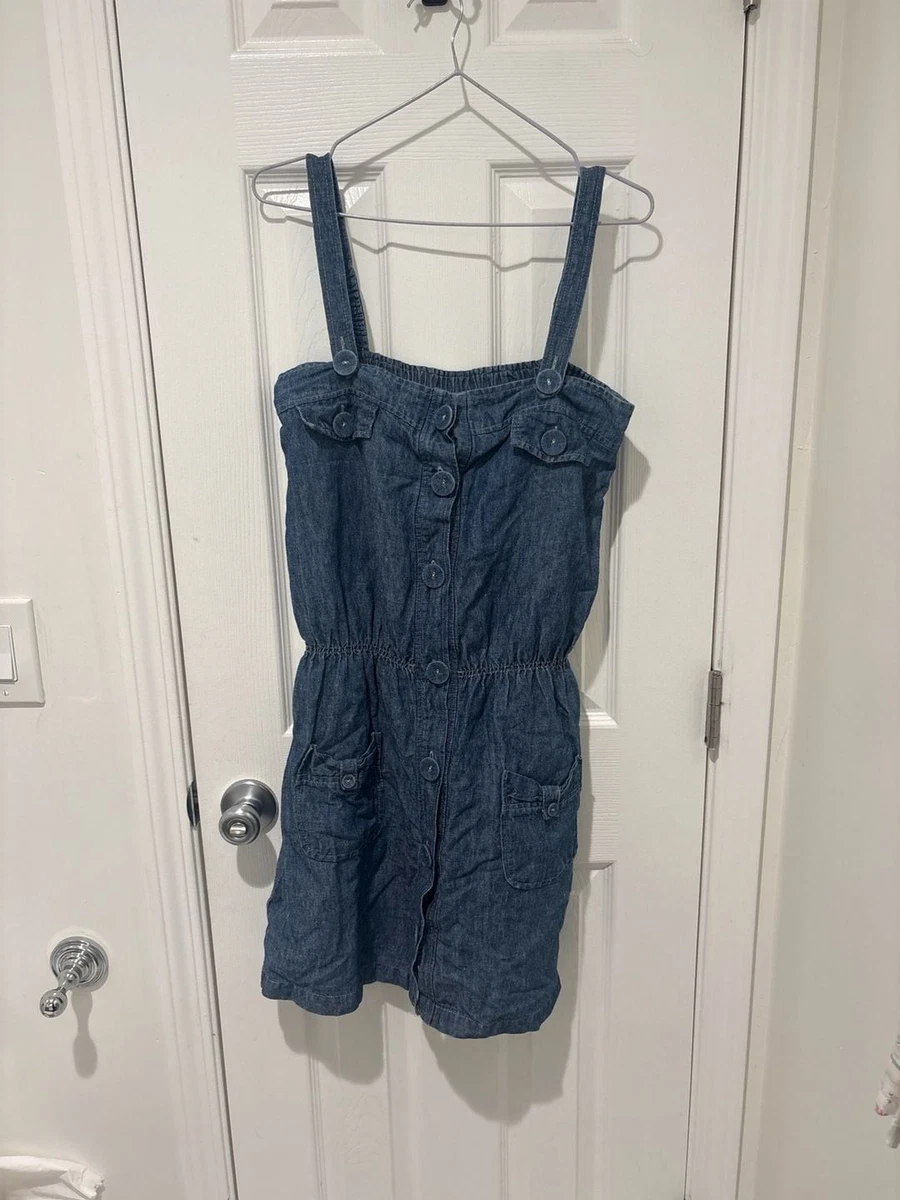 Denim Short Women's Overall Dress for sale | eBay