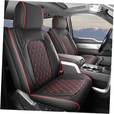 Seat Covers for Silverado/Sierra Waterproof Leather Pickup Truck Custom